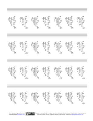 Oboe Alternate Finger Chart